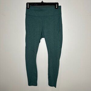 Outdoor Voices Women's TechSweat Back Pocket Leggings JL3 Evergreen Size Medium